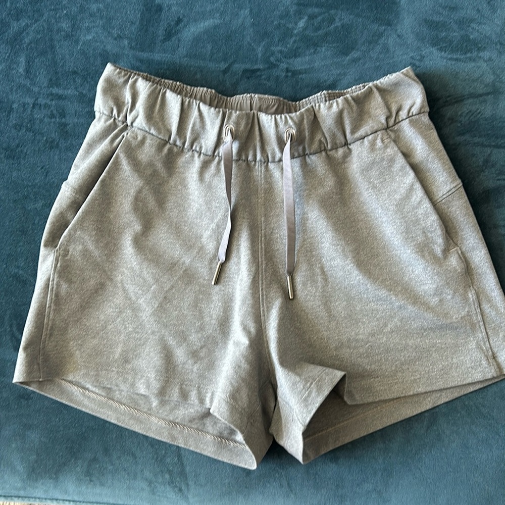 Gray Lululemon short size 2